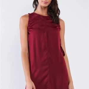 Side Ribbon Mini Dress